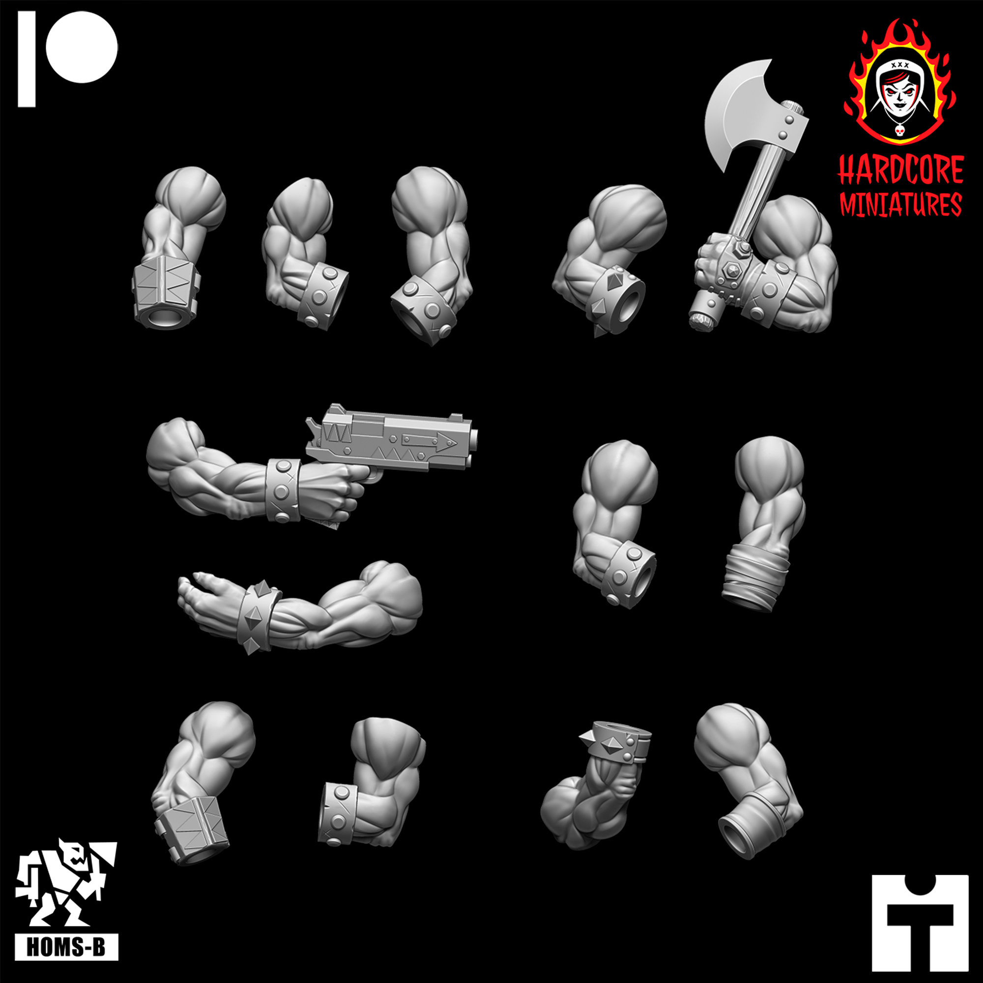 Orc Boyz Naked Arms for CCW